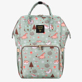 Sunveno Dream Sky Diaper Bag with USB - Green