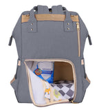 Sunveno Diaper Bag with USB - Grey