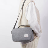 Sunveno Diaper Changing Clutch With Mat - Grey