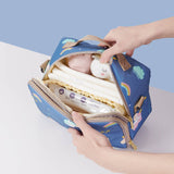 Sunveno Unicorn Diaper Changing Clutch With Mat - Blue