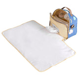 Sunveno Unicorn Diaper Changing Clutch With Mat - Blue