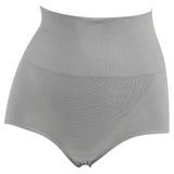 Sunveno High Waist Maternity Belly Support Cotton Panties - Grey