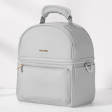 Sunveno Insulated Lunch Bag With Thermo Box - Grey