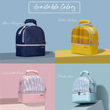 Sunveno - Insulated Lunch Bag Sparkle Blue