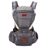 Sunveno Kangaroo Style Ergonomic Baby Carrier - Grey