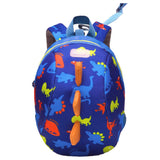 Sunveno Dinosaur Kids Backpack Large -  Blue