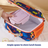 Sunveno Dino Lunch Bag With Shoulder Strap 5.5L- Blue