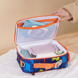 Sunveno Dino Lunch Bag With Shoulder Strap 5.5L- Blue