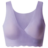 Sunveno Maternity Cross-Fit Nursing And Sleep Bra - Purple