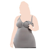 Sunveno Maternity Nursing Tank Top - Grey