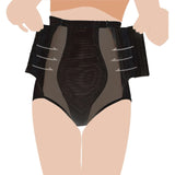 Sunveno Maternity Postpartum Abdominal Pant Style Belt - Black