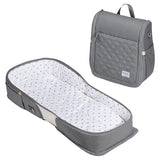 Sunveno Portable Baby Bed And Bag- Grey