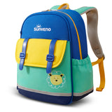 Sunveno Kids 16Inch School Backpack - Green