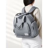 Sunveno Signature Maternity Diaper Bag - Grey