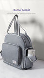 Sunveno Signature Maternity Diaper bag With Stroller Hooks - Grey