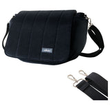 Sunveno Velvet Stroller Diaper Bag - Black