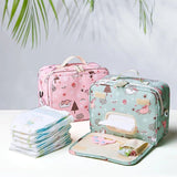 Sunveno Diaper Changing Clutch Kit Large - Unicorn Green