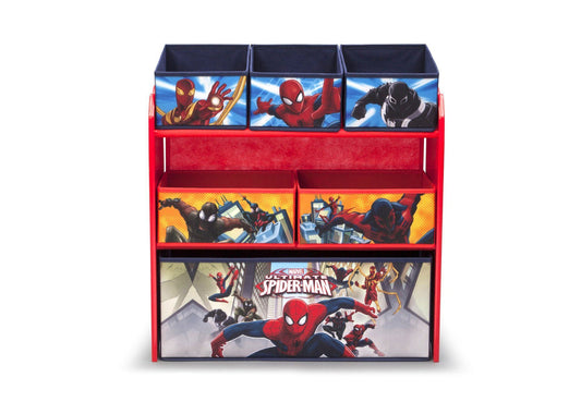 Delta Children Spiderman Multi Bin Toy Organizer