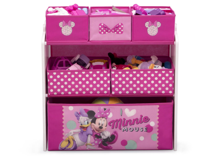 Delta Children Minnie Mouse Design And Store 6 Bin Toy Organizer