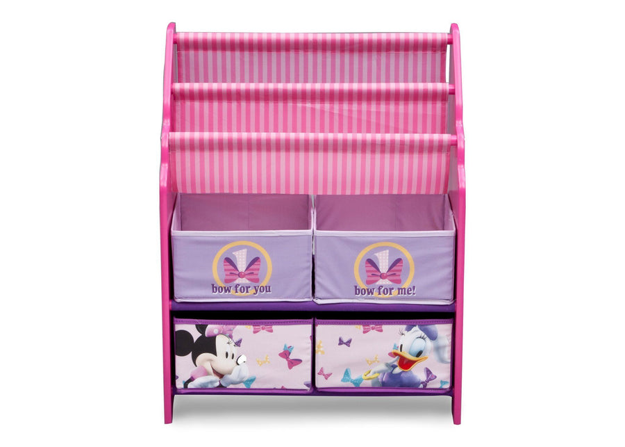 Delta Children Minnie Mouse Book & Toy Organizer