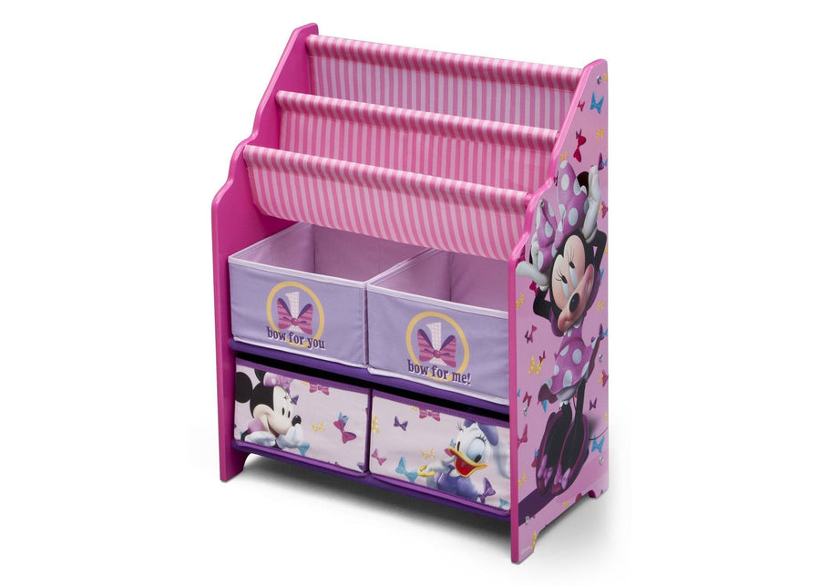 Delta Children Minnie Mouse Book & Toy Organizer