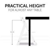 Hauck Alpha+ Wooden Adjustable High Chairs - White