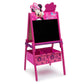 Delta Children Minnie Mouse Wooden Easel With Storage -Double Side