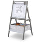 Delta Children Classic Kids Whiteboard / Dry Erase Easel - Dark Chocolate