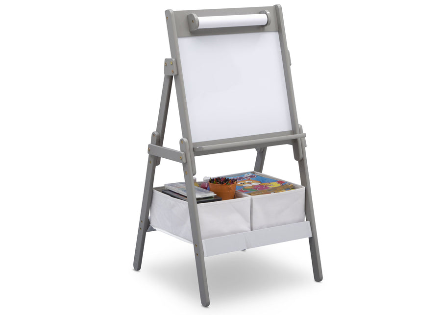 Delta Children Classic Kids Whiteboard / Dry Erase Easel - Dark Chocolate