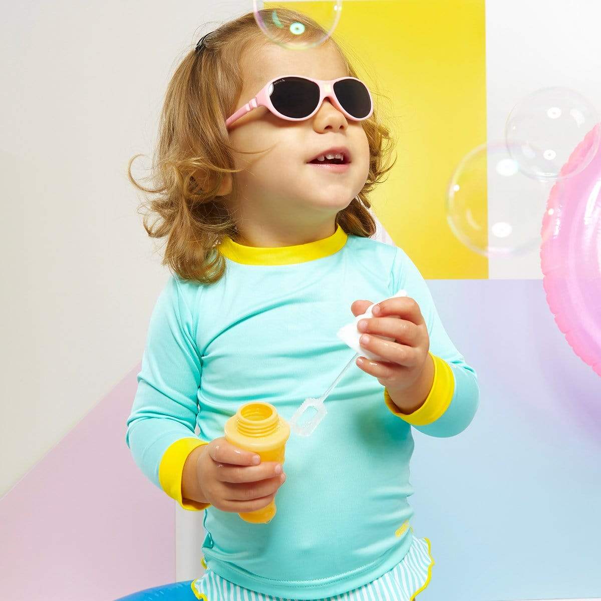 Ki ET LA Anti UV Baby T-Shirt - Yellow - Laadlee