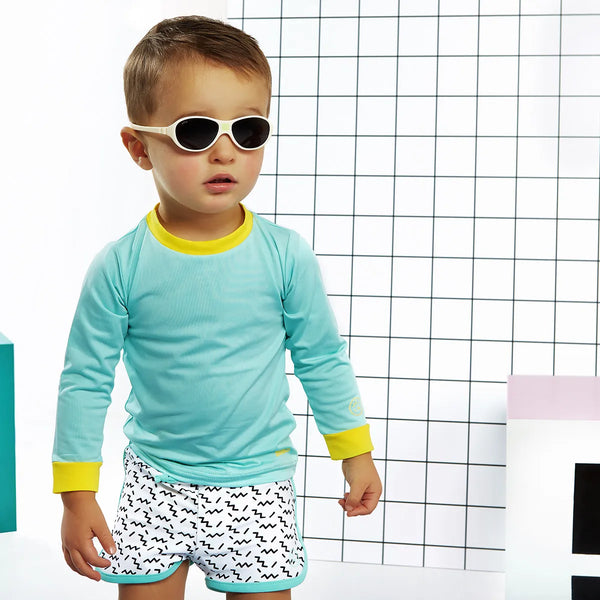 Ki ET LA Anti UV Screech Baby Shorts - Zigzag - Laadlee