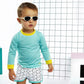 Ki ET LA Anti UV Screech Baby Shorts - Zigzag