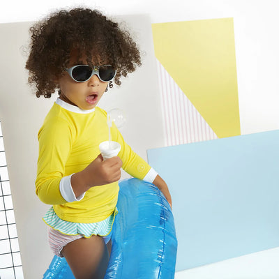 Ki ET LA Anti UV Panties - Stripe Pink - Laadlee