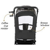 Teknum Travelzen Stroller - Black Gold
