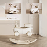 Teknum 5-In-1 Rocking Horse - White