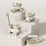 Teknum 5-In-1 Rocking Horse - White