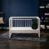 Teknum Prism 4In1 Acrylic Convertible Crib With Mattress - White