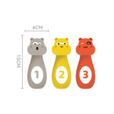 Stem Animal Shaped Bowling Toy Set