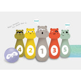 Stem Animal Shaped Bowling Toy Set