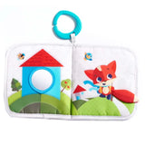 Tiny Love Where Do I Travel Soft Book With Teether - Meadow Days