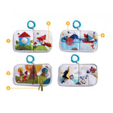 Tiny Love Where Do I Travel Soft Book With Teether - Meadow Days