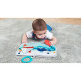 Tiny Love Where Do I Travel Soft Book With Teether - Meadow Days