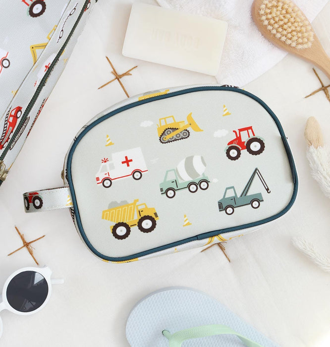 A Little Lovely Company Kids Toiletry bag - Vehicles