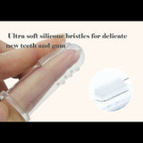 Haakaa Silicone Finger Brush - 2pc (Regular + XL)