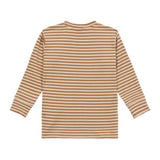 Lassig Long Sleeve Ribbed Baby T-Shirt - Pear Caramel