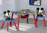 Delta Children Disney Mickey Mouse Table & Chair Set With Storage