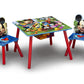 Delta Children Disney Mickey Mouse Table & Chair Set With Storage