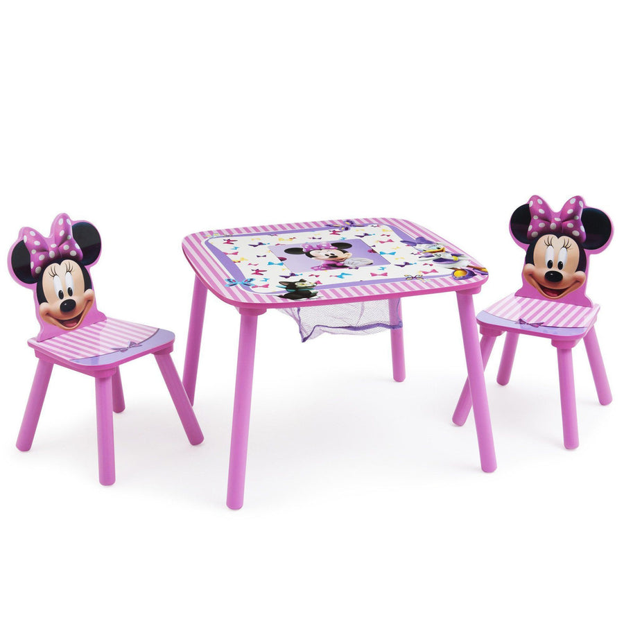 Delta Children Disney Minnie Mouse Table & Chair Set With Storage