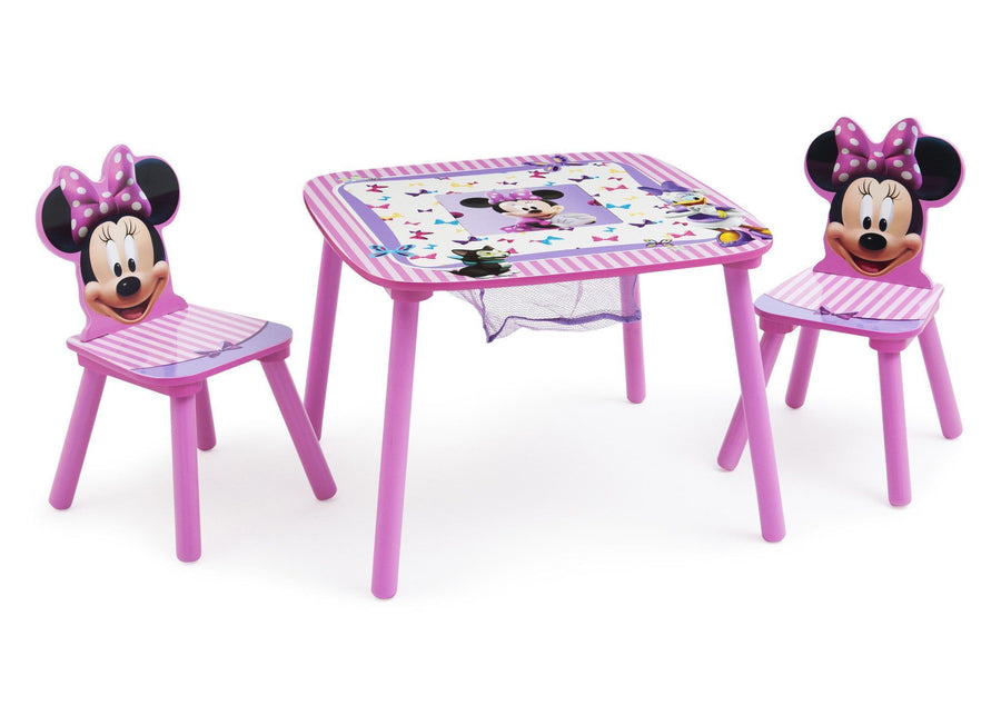 Delta Children Disney Minnie Mouse Table & Chair Set With Storage