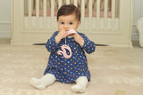 Malarkey Kids Teether Tether And Teether - Feather And Swan - Laadlee